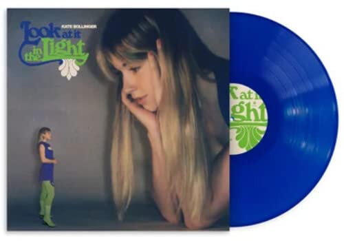 Kate Bollinger EP vinyl record, light blue color, with album artwork.