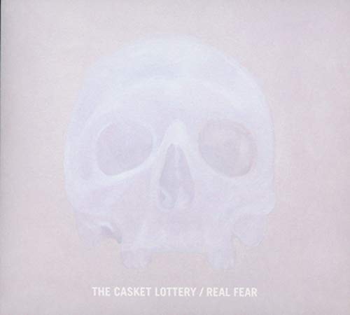 CD cover with a faded, white skull illustration and text.