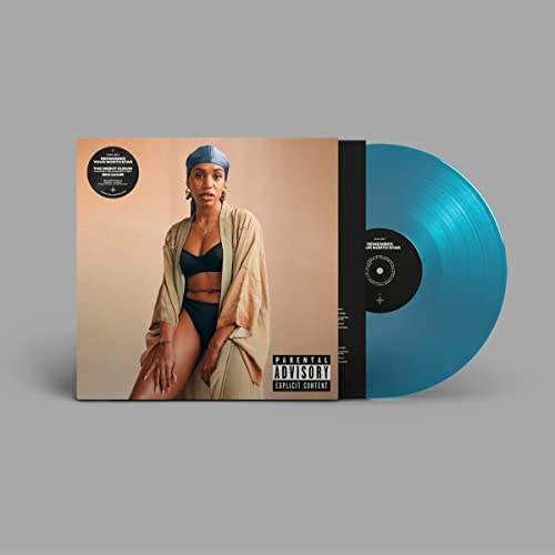 Vinyl record of Yaya Bey’s “Remember Your North Star” with blue record.
