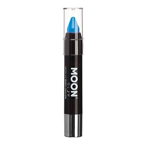 Moon Glow - Neon UV Paint Stick Body Crayon for the Face & Body – Pastel Blue
