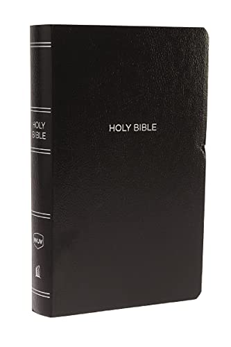 NKJV, Gift and Award Bible, Leather-Look, Black, Red Letter Edition: Holy Bible, New King James Version