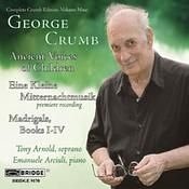 CD cover featuring portrait of composer George Crumb and performer Tony Arnold.