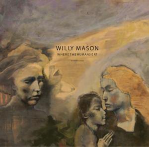 CD cover for Willy Mason’s “Where The Humans Eat” with painted figures.