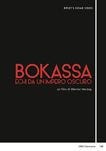 DVD cover for āBokassa - Echi Da Un Regno Oscuroā with red text.