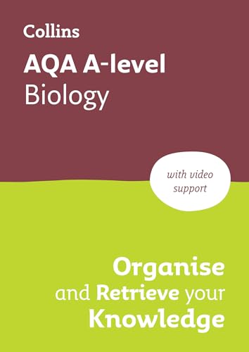 AQA A-level Biology Organise and Retrieve Your Knowledge : Ideal for the 2026 and 2027 Exams