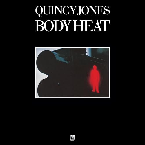 Quincy Jones’ “Body Heat” vinyl album cover: silhouette and red figure.