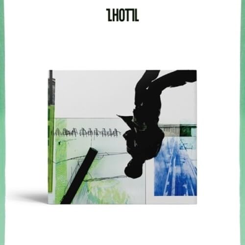 CD cover with abstract art of a silhouetted figure in motion.