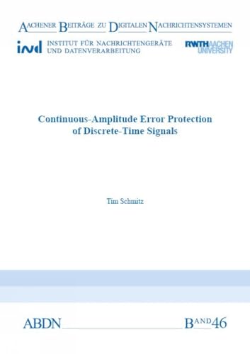 Continuous-Amplitude Error Protection of Discrete-Time Signals