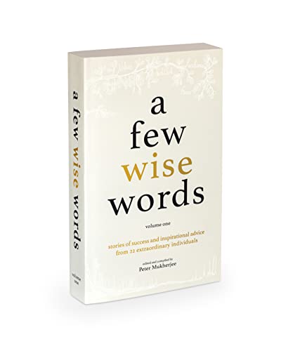 A Few Wise Words - Volume 1 PB