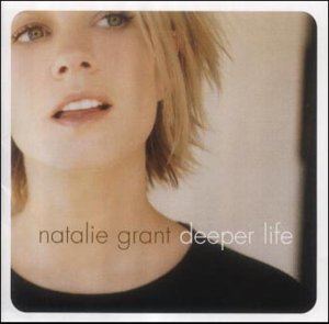 CD cover featuring a close-up portrait of Natalie Grant.