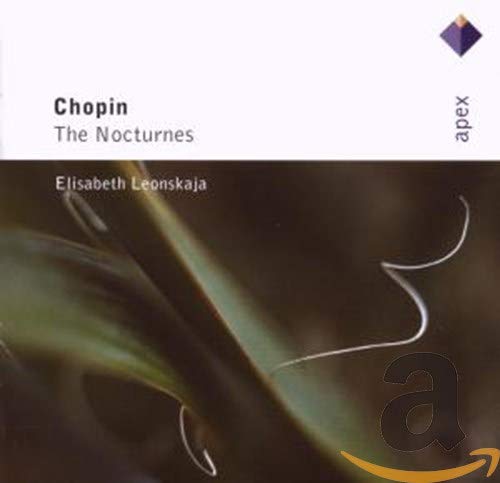 CD cover for Chopin’s Nocturnes performed by Elisabeth Leonskaja.