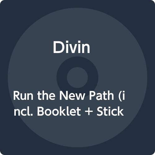 Dark blue CD with white text: "Divin - Run The New Path".