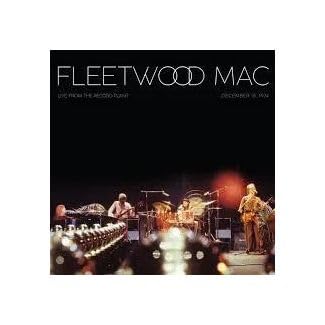 Fleetwood Mac live album cover with band performing on stage.
