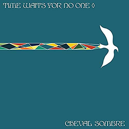 CD cover: teal background, white bird flying from colorful geometric shapes.
