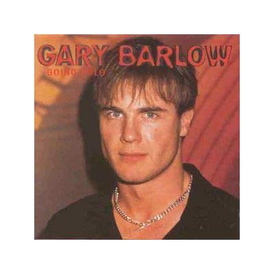 Gary Barlow album cover, "Going Solo," featuring a portrait of the singer.