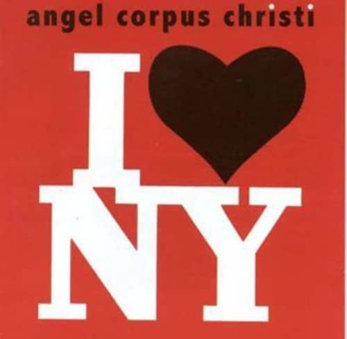Red CD cover with white "I NY" and a black heart graphic.
