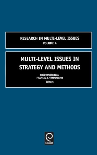 Multi-Level Issues in Strategy and Methods