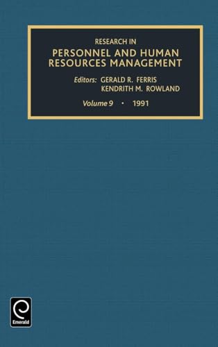 Research in Personnel and Human Resources Management