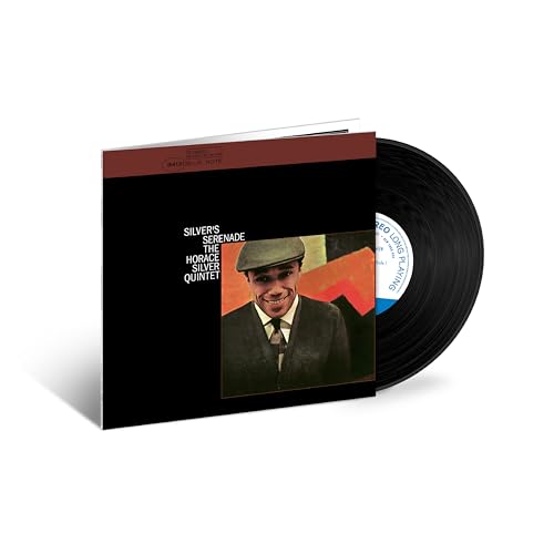 Horace Silver’s “Silver’s Serenade” vinyl record and album cover.