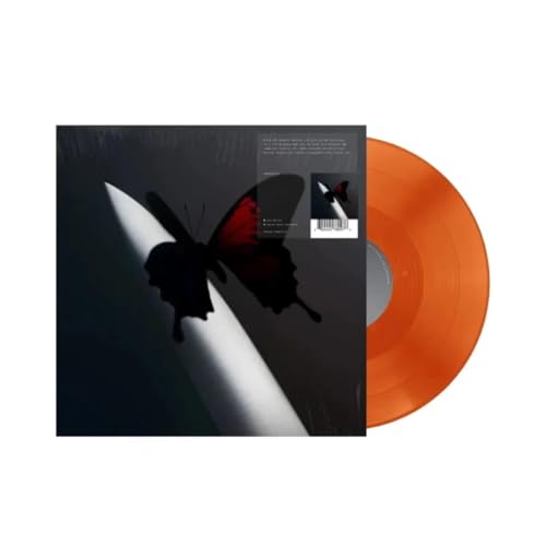 Post Malone’s “Twelve Carat Toothache” vinyl record with butterfly imagery.
