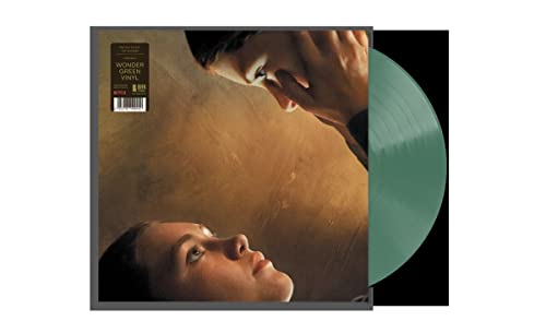 Vinyl record of "The Wonder" OST with green disc and cover art.