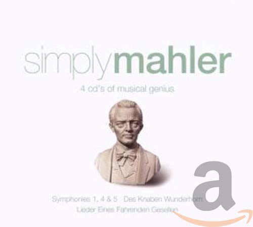 CD cover featuring a bust of Gustav Mahler with text and Amazon logo.