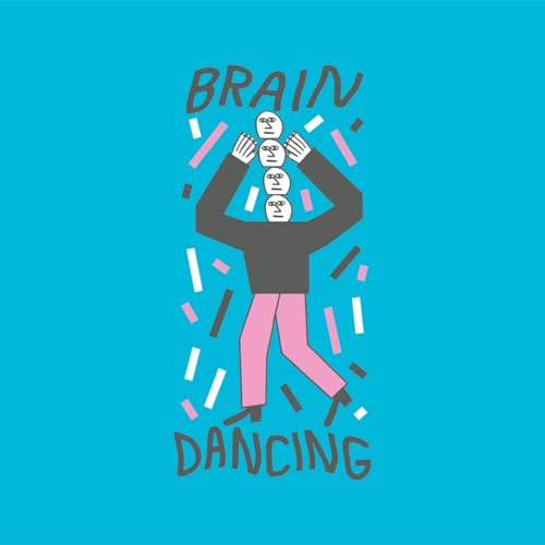 Illustration of a figure balancing multiple faces on its shoulders.