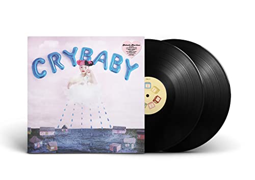 Melanie Martinez “Cry Baby” vinyl record with cover art and two discs.
