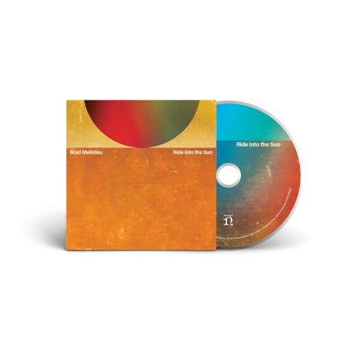 CD case for Brad Mehldau’s “Ride Into The Sun” with abstract cover art.