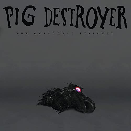 CD cover for Pig Destroyer album featuring a dark, furry creature.