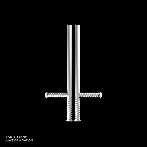 Zeal & Ardor album cover: silver cross-shaped arrangement on black.