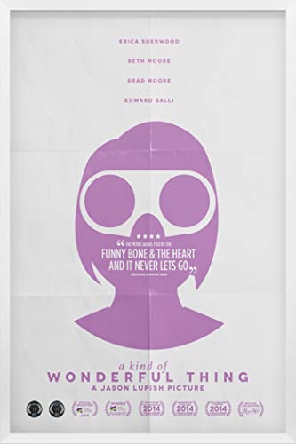 DVD cover for "A Kind of Wonderful Thing" featuring a purple face silhouette.