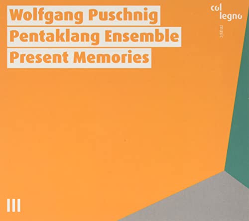 CD cover for "Present Memories" by Wolfgang Puschnig and Pentaklang Ensemble.