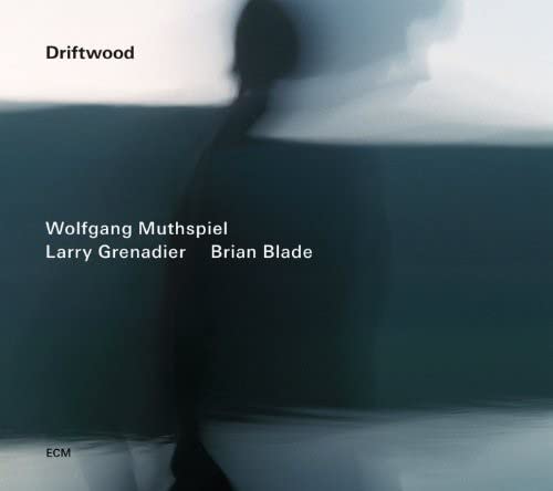 CD cover for “Driftwood” by Muthspiel, Grenadier, and Blade, with blurred figure.