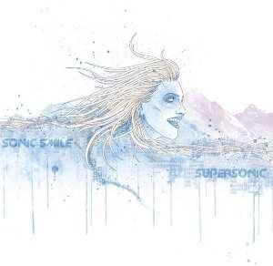 CD cover: watercolor illustration of a woman with flowing hair.