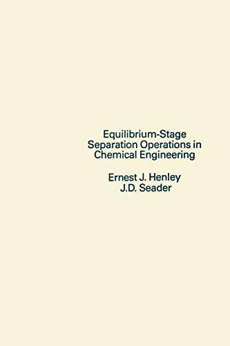 Equilibrium-stage Separation Operations in Chemical Engineering