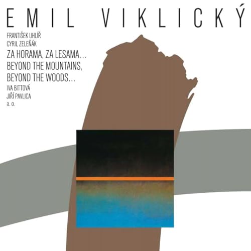 CD cover for Emil Viklicky Trio album, featuring abstract landscape art.