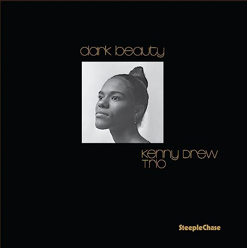 Black and white album cover featuring a portrait of a woman.