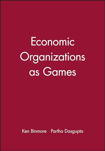 Economic Organizations as Games