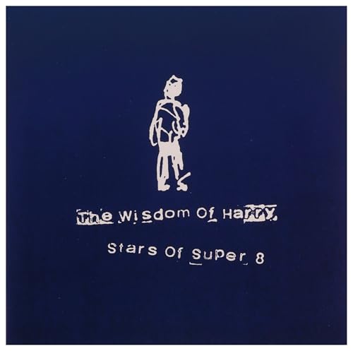 Dark blue CD cover with white figure and text: "The Wisdom Of Harry".