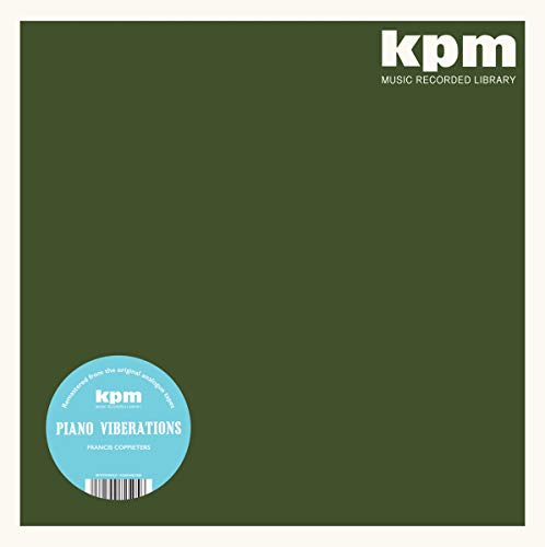Dark green vinyl record cover with a circular label and barcode.