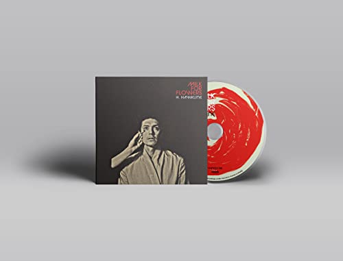 CD case and disc for H. Hawkline’s “Milk For Flowers” album.