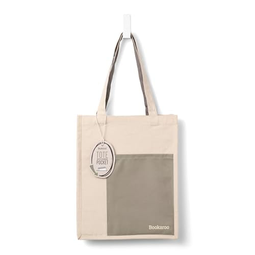 Bookaroo Tote Bag - Fern & Cream