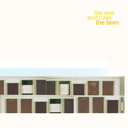 Album cover for The Sea & Cake’s “The Fawn” with building facade.