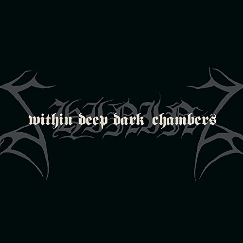 CD cover: ornate silver text on black background, gothic style.