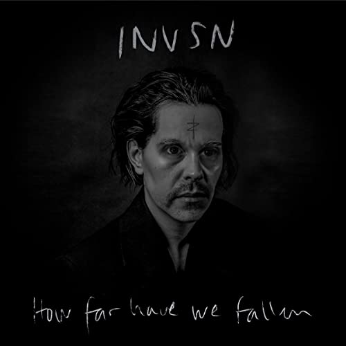Black and white album cover featuring a portrait of a man.