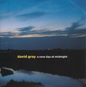 CD cover for David Gray’s “A New Day At Midnight” with a twilight landscape.