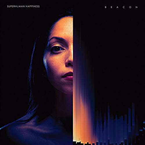 CD cover: woman’s face partially obscured by a vertical light gradient.