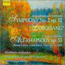 CD cover: Autumnal trees with text “Symphony No. 2” and “Alt-Rhapsody”.