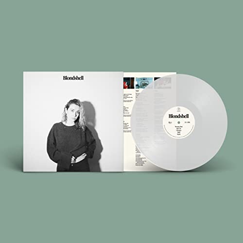 Blondshell vinyl record with album cover featuring a woman’s portrait.